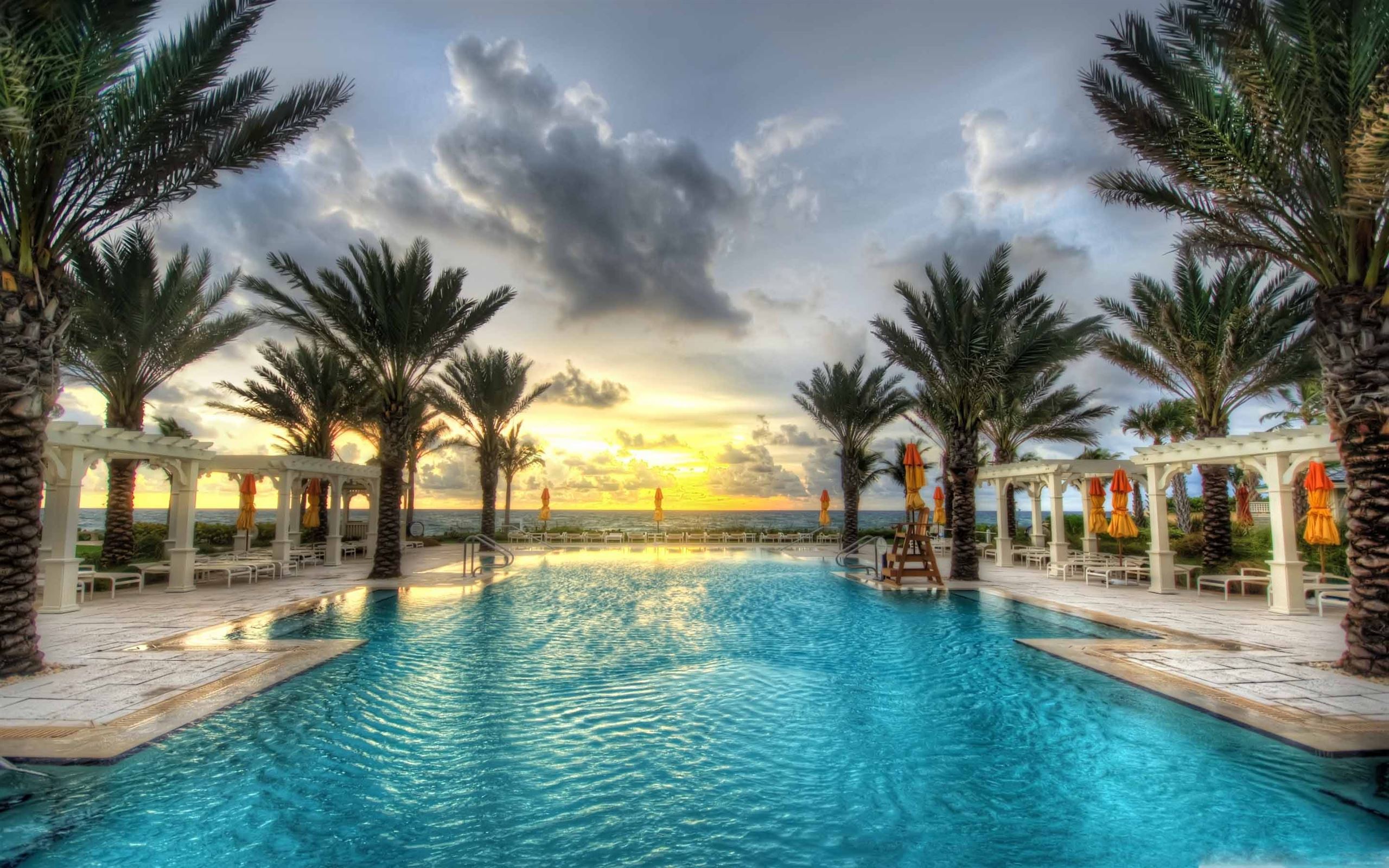 2560x1600 Luxury Resort MacBook Pro Wallpaper Download