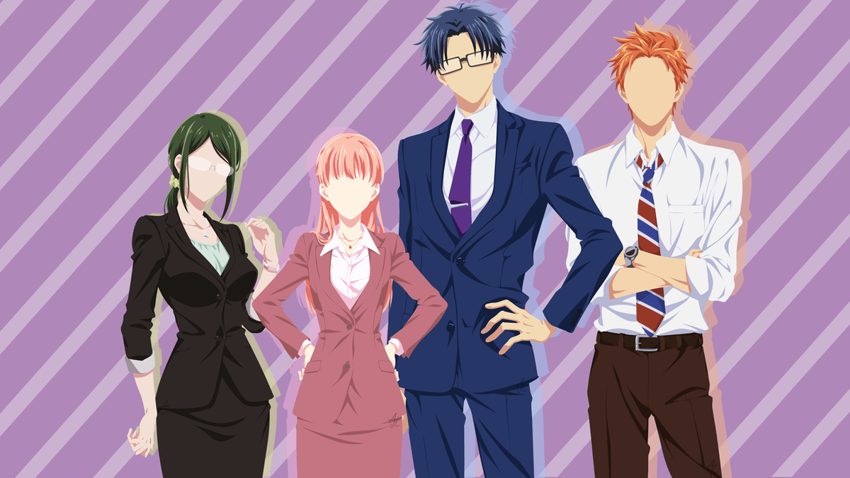 1200x675 Anime wotaku ni koi wa muzukashii hanako koyanagi Playmat Gaming Mat