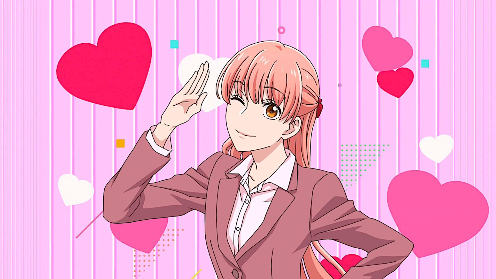 1920x1080 Phone wallpaper: Hanako Koyanagi, Anime, Wotaku Ni Koi Wa Muzukashii, Tarou Kabakura 1423413