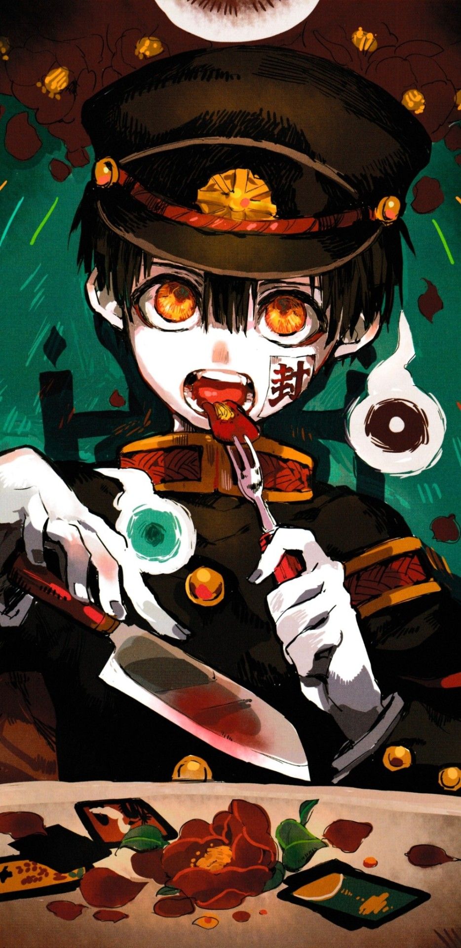 934x1920 jibaku shounen phone wallpaper. Explore Tumblr posts and blogs