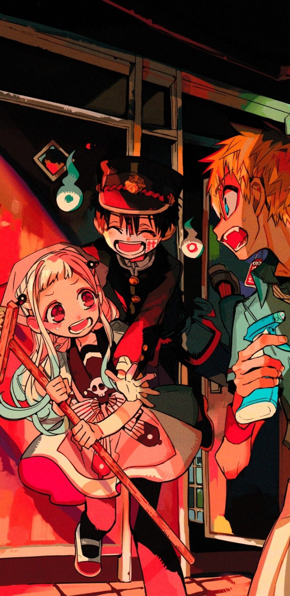 934x1920 jibaku shounen phone wallpaper. Explore Tumblr posts and blogs