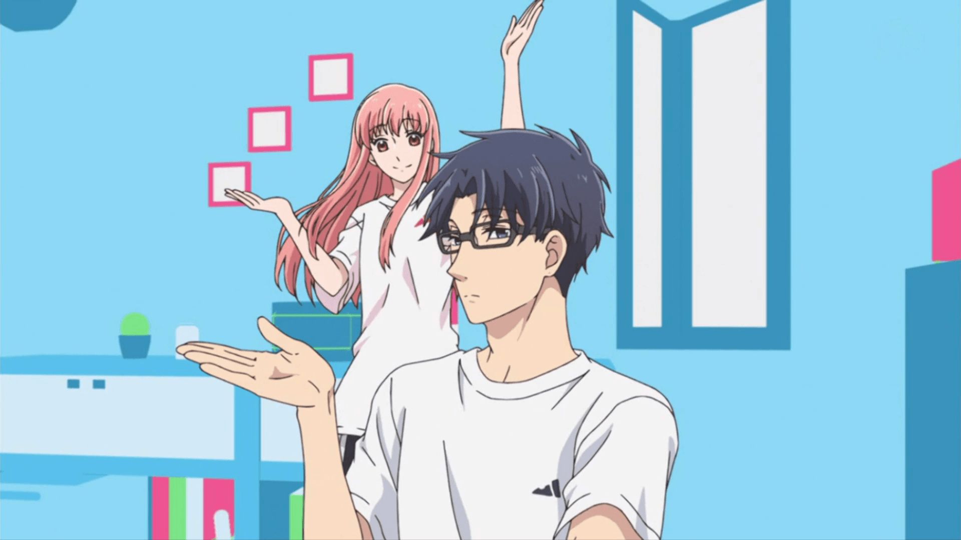 1920x1080 Wotakoi: Love Is Hard for Otaku (Anime) Wallpaper