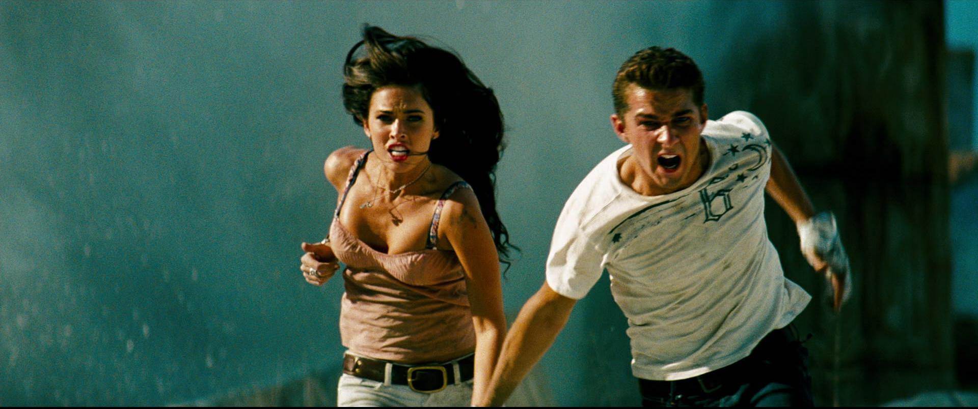 1920x804 Transformers Sam Witwicky And Mikaela Banes Wallpaper