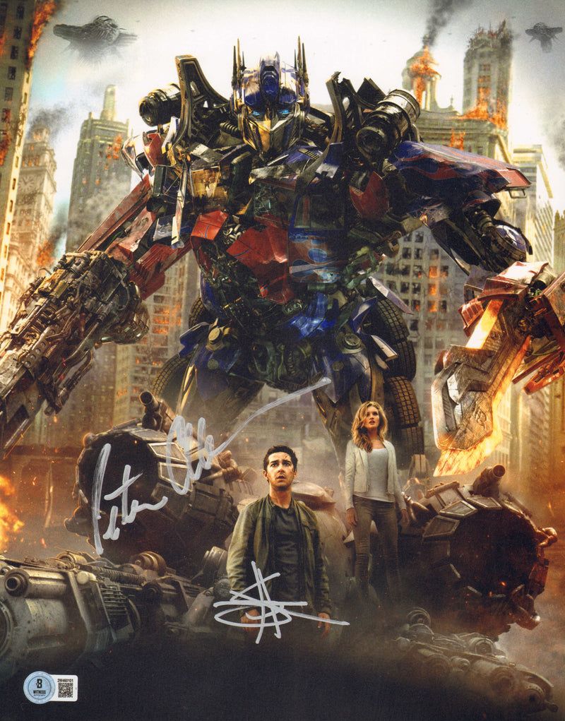 800x1021 Shia LaBeouf as Sam Witwicky in Transformers: Revenge of the Fallen (Beckett) Signed 11x17 Mini Poster