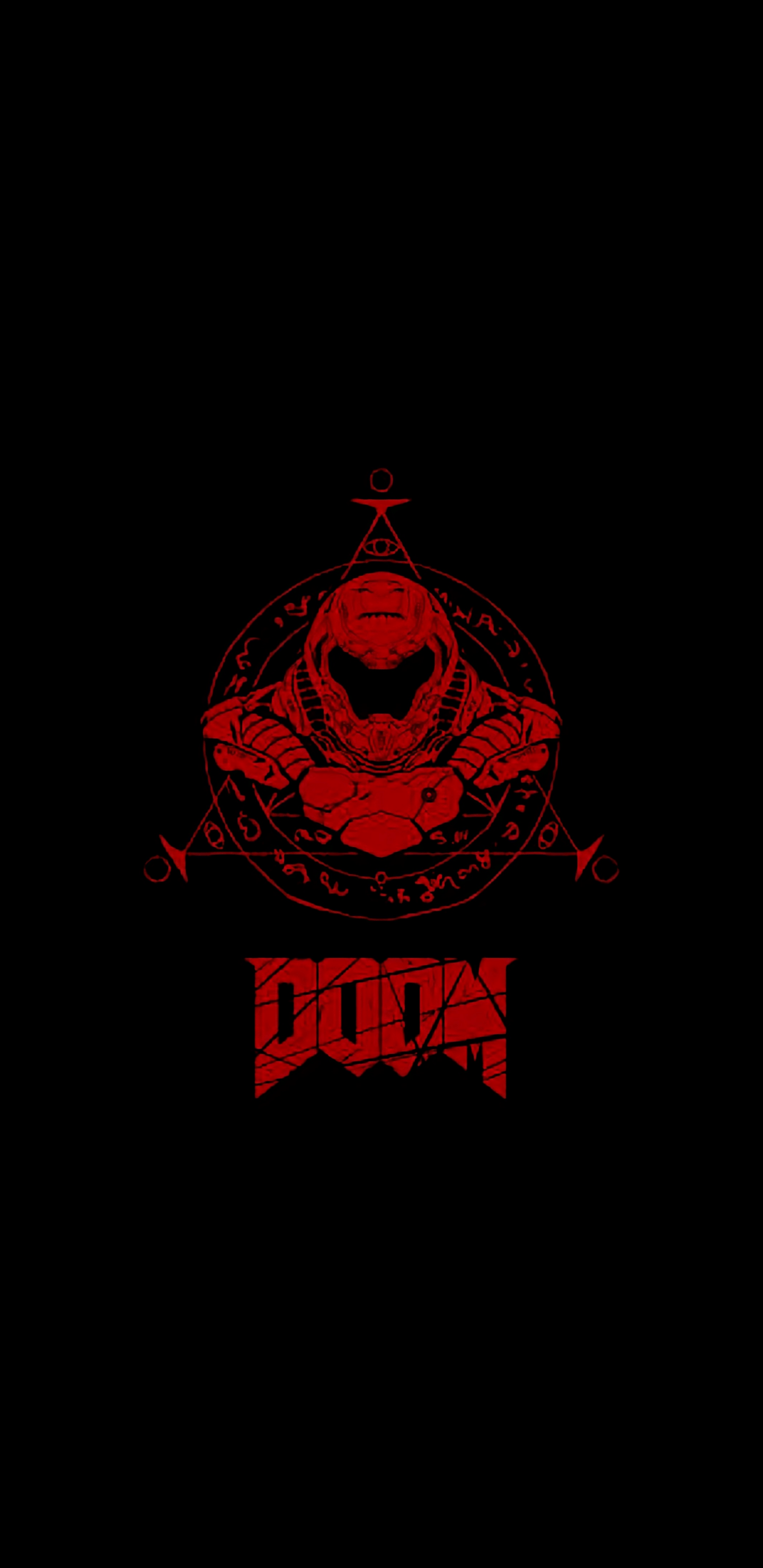 1440x2960 Doom Eternal Minimal (1440x2960)