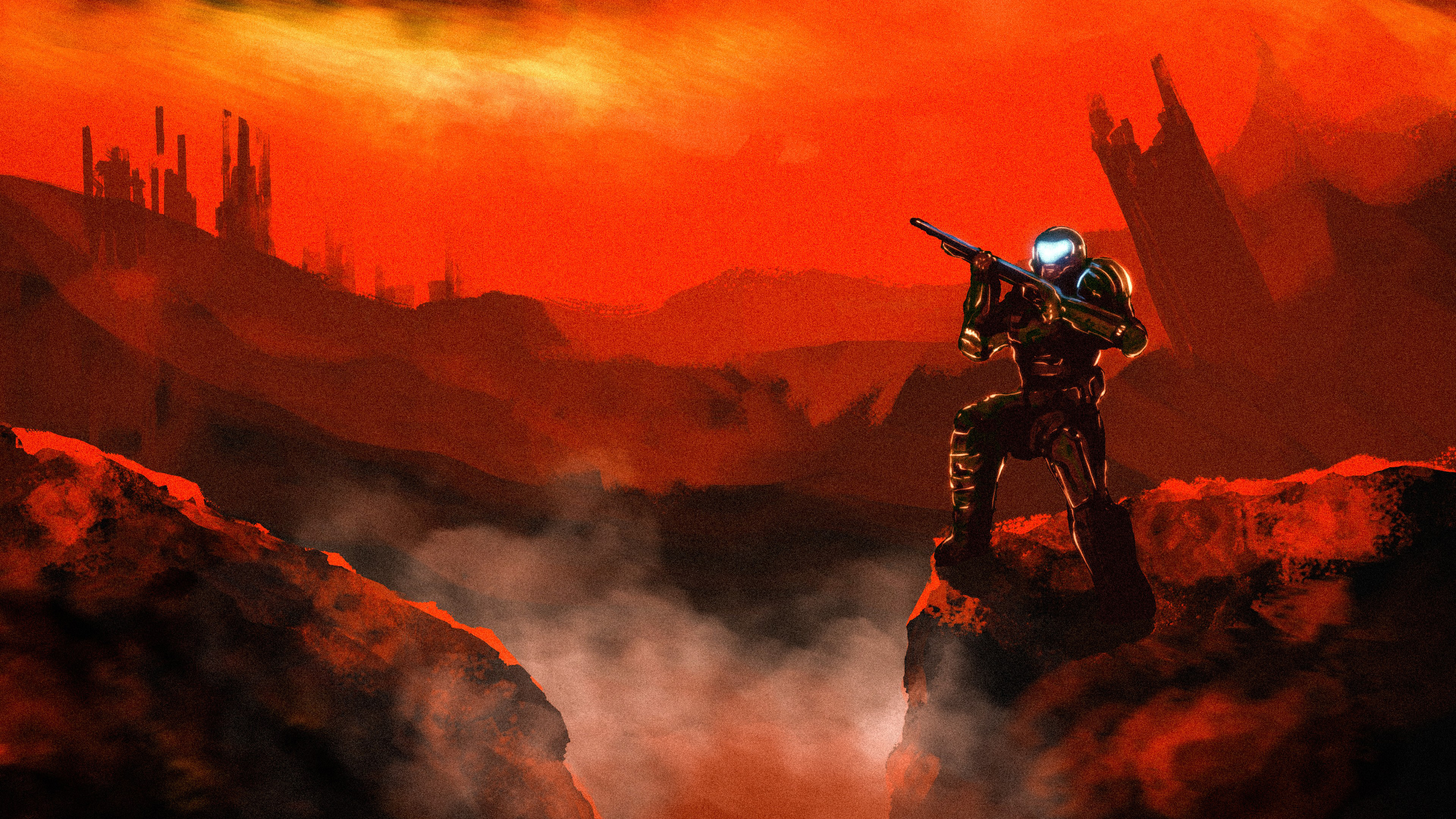 3840x2160 4k Doom Doom Slayer Wallpaper, HD Games 4K Wallpaper, Image and Background