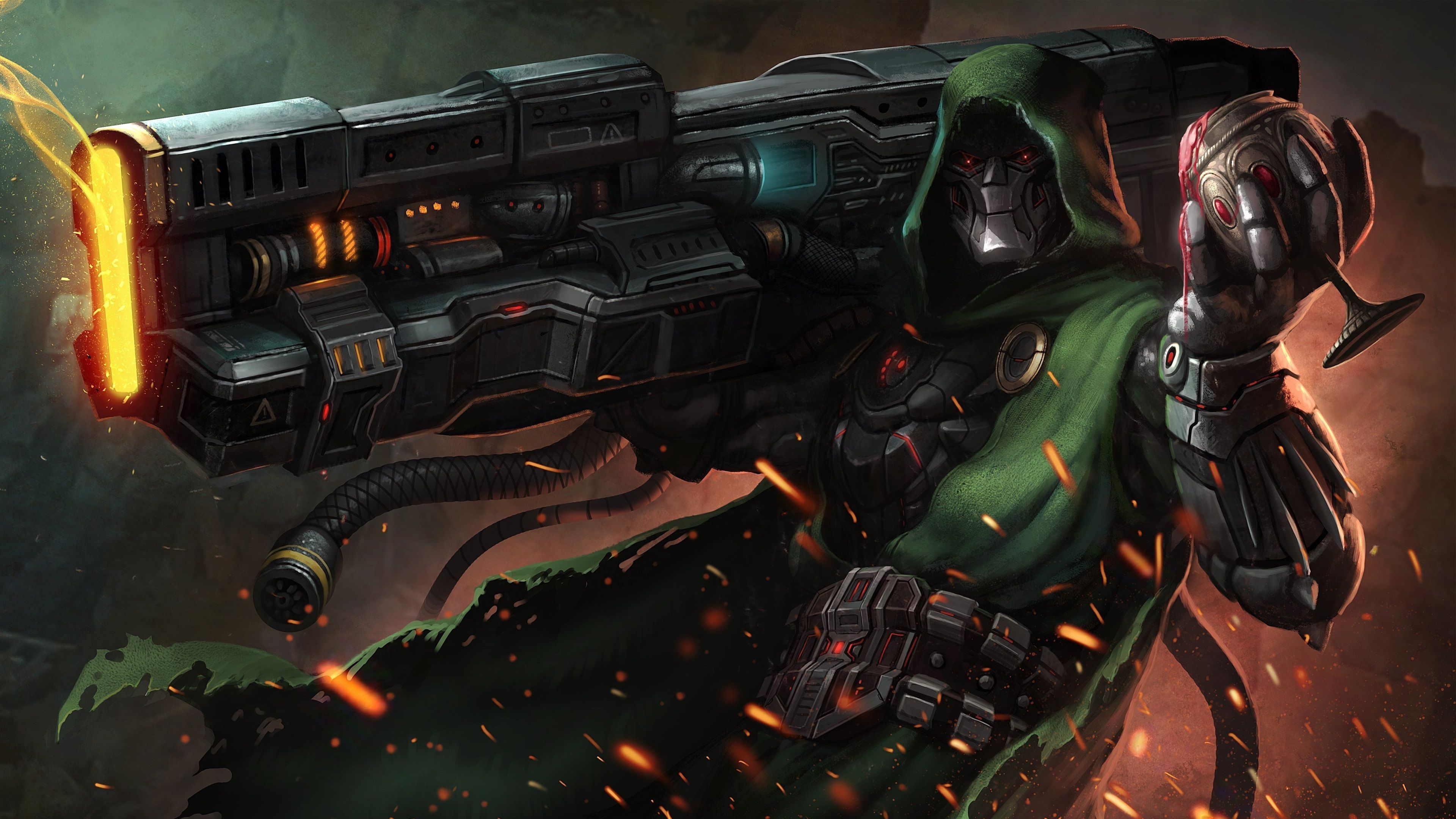 3840x2160 Dr. Doom Wallpaper
