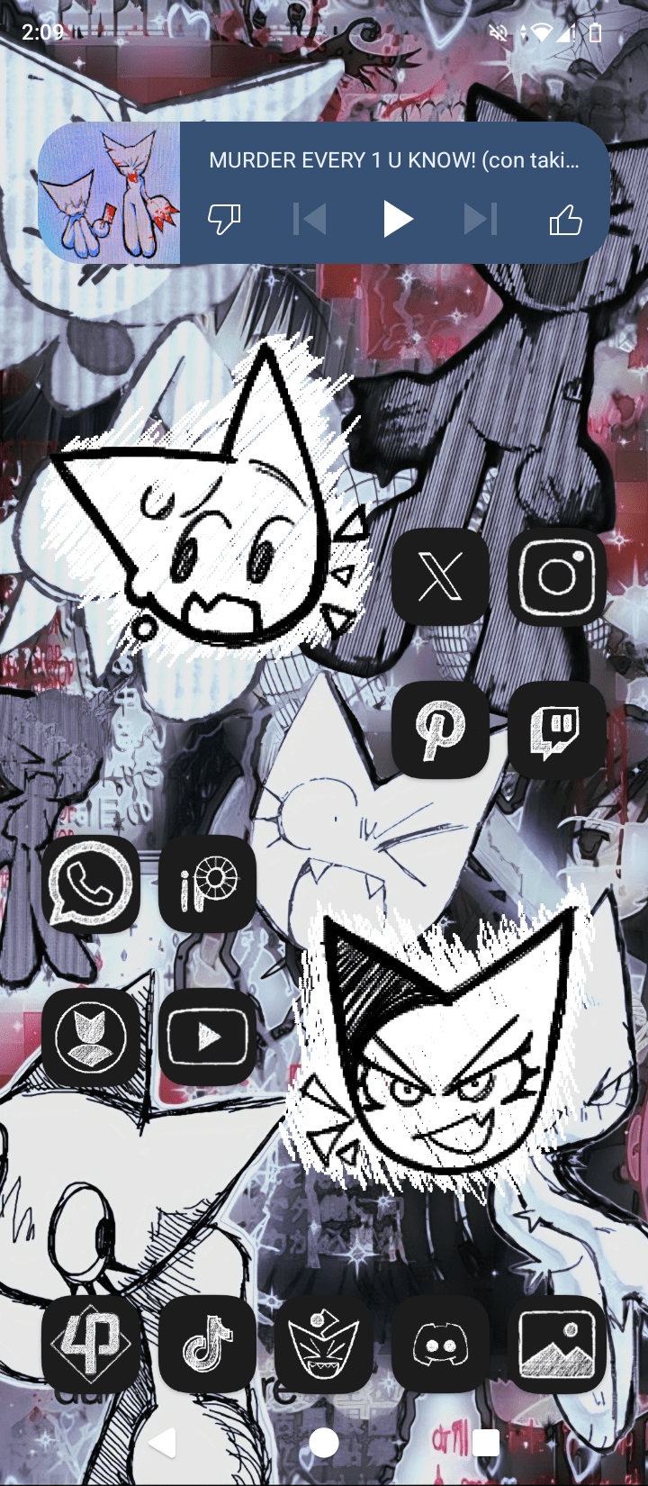 720x1650 Made my own phigros icon for femtanyl theme