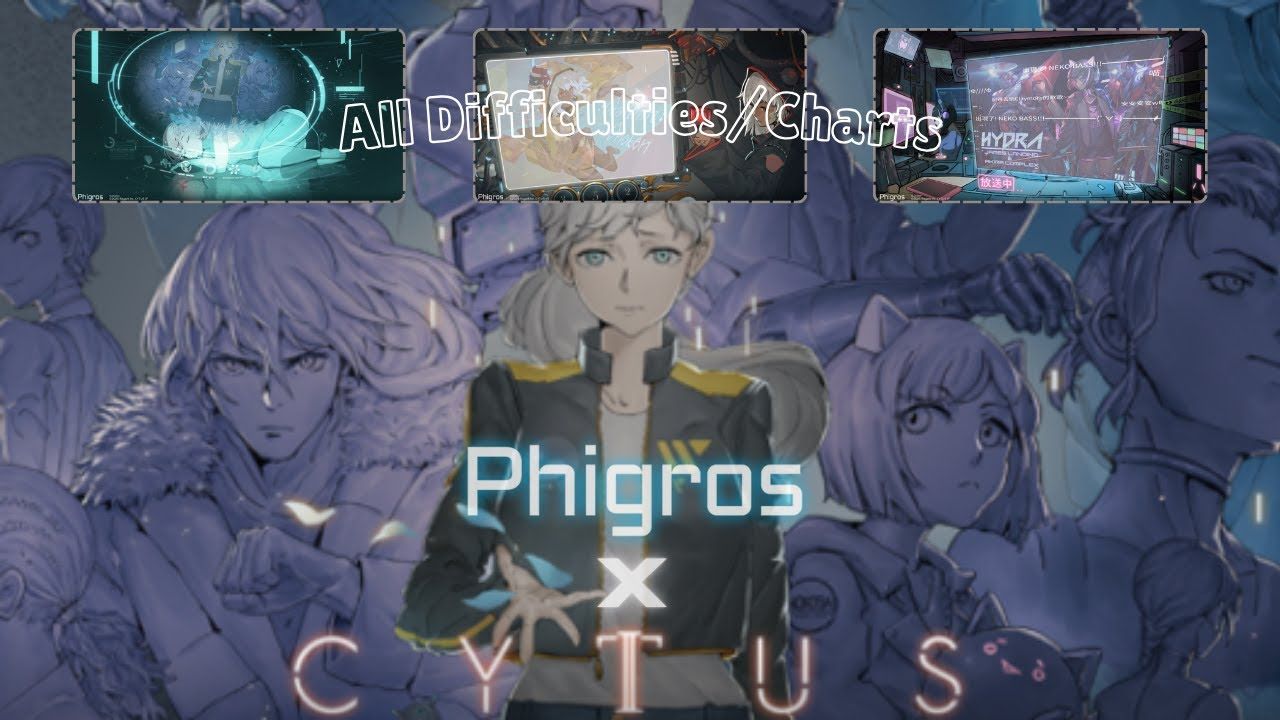 1280x720 [Phigros Cytus II Collection (Collaboration). All Song Difficulties Charts