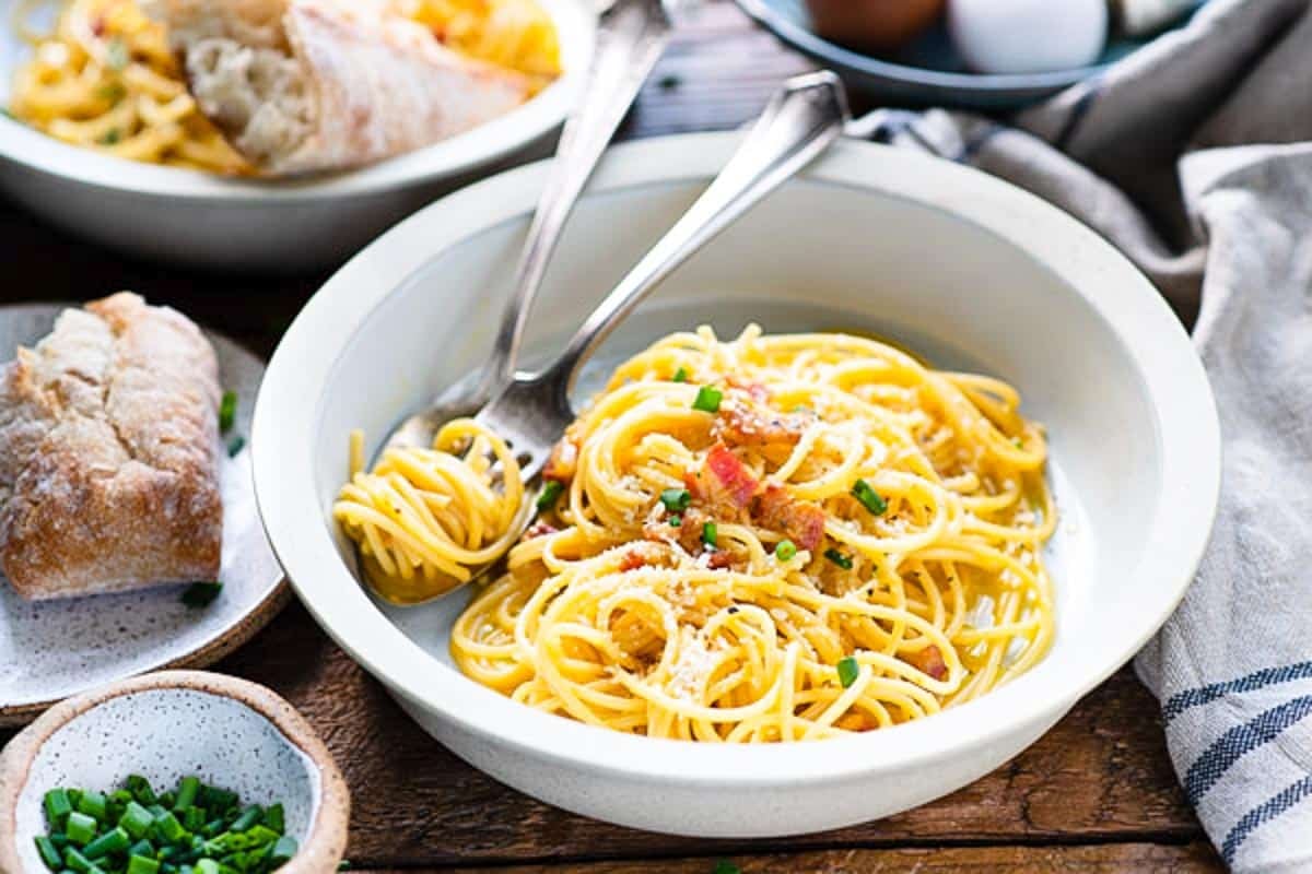 1200x800 The Best Basic Spaghetti Carbonara Recipe!
