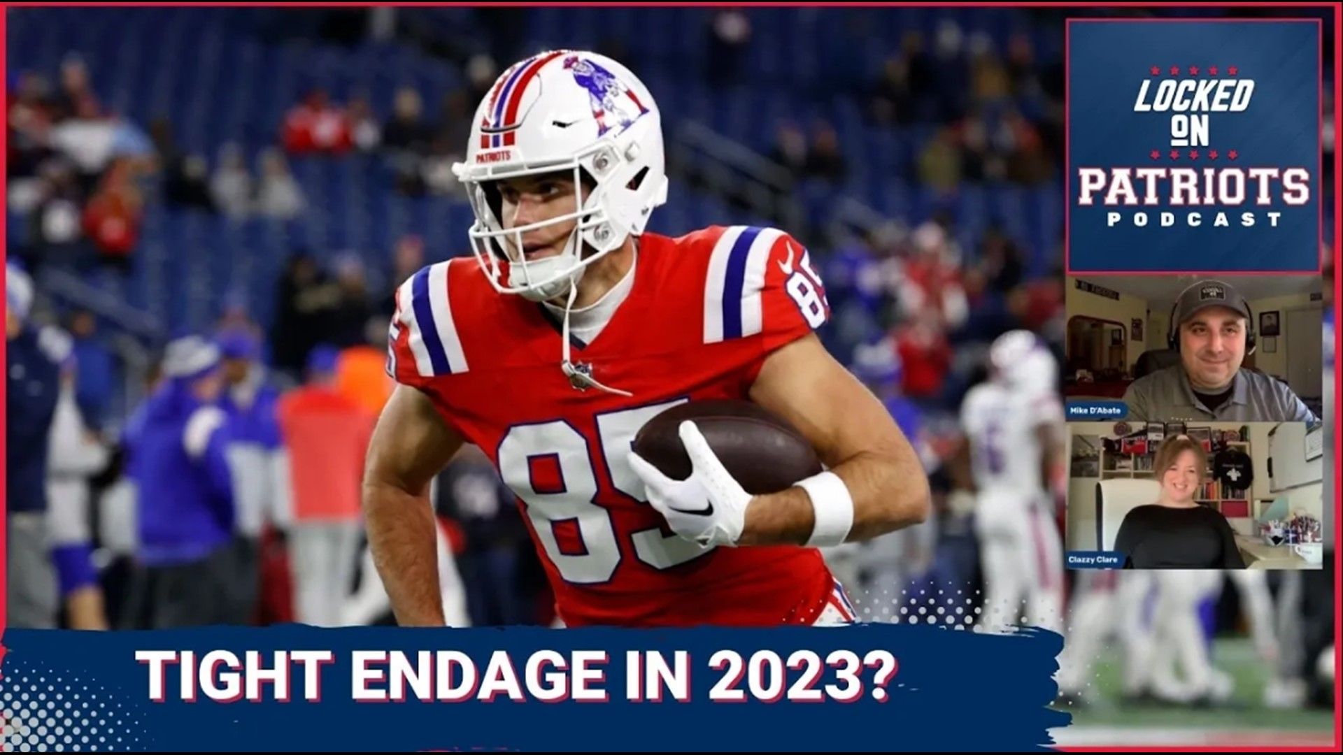 1920x1080 Hunter Henry, Jonnu Smith and the Fate of New England Patriots ‘Tight Endage’ in 2023