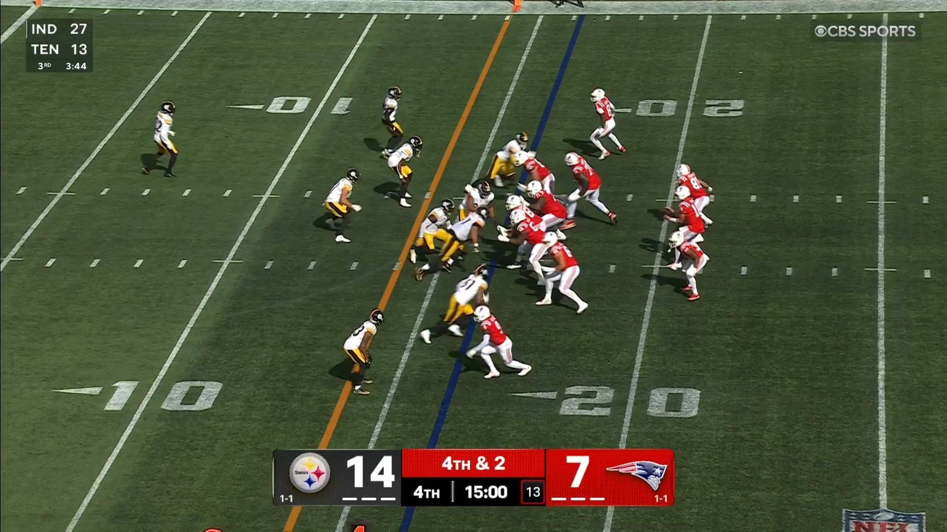 1920x1080 [Highlight Hunter Henry Ties It Up For The Patriots With A 14 Yard Touchdown Reception