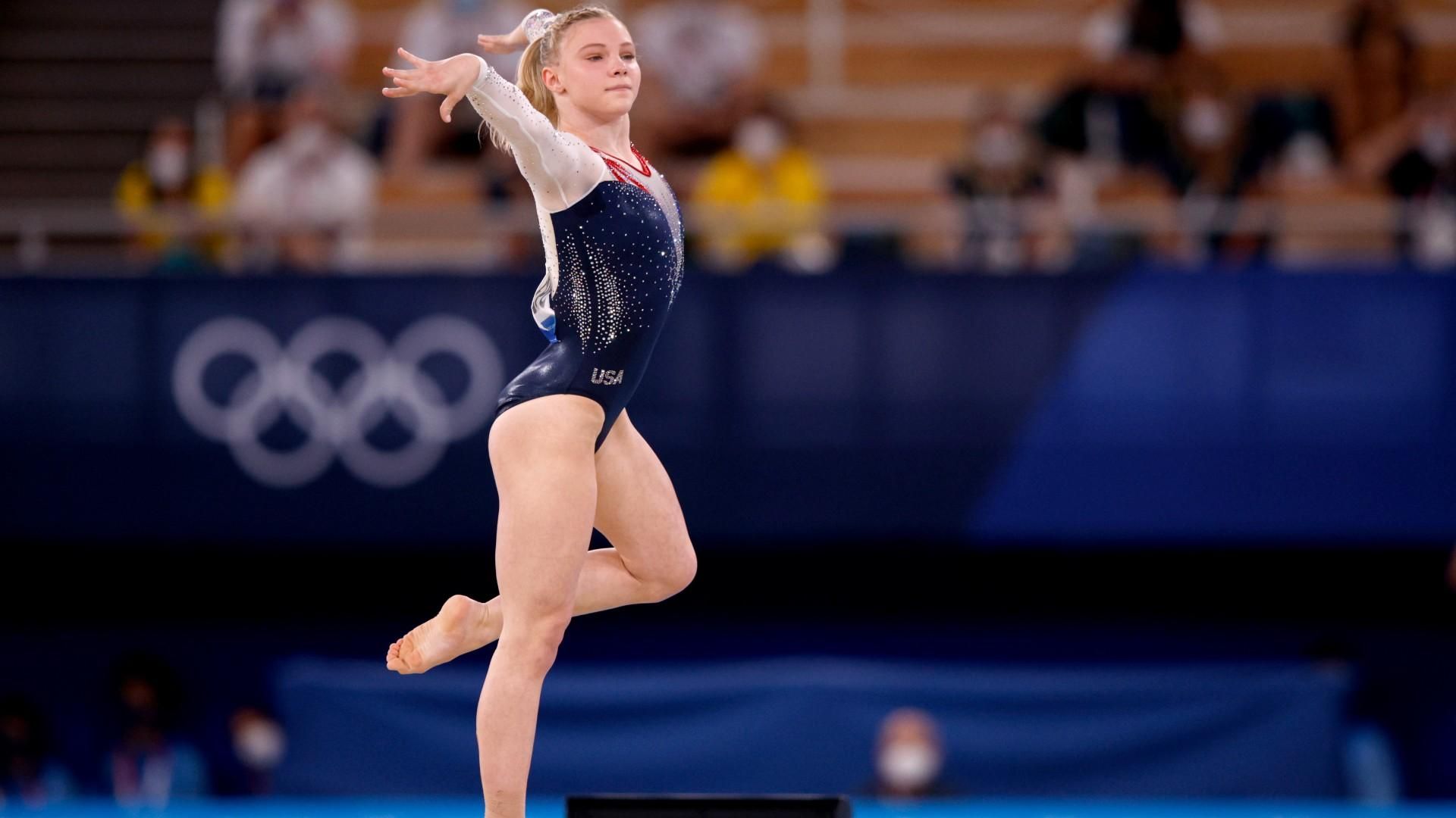 1920x1080 Olympic gymnastics results: Jade Carey takes home gold medal after dazzling floor routine