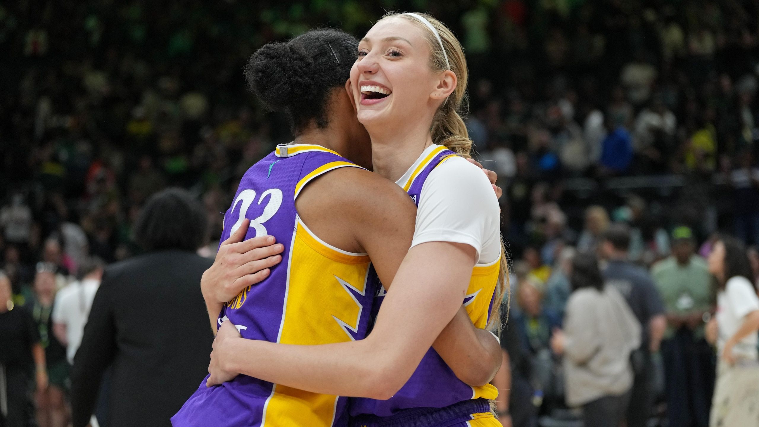 2560x1440 Cameron Brink Has Strong 4th Quarter as Sparks Beat Nneka Ogwumike, Storm in OT