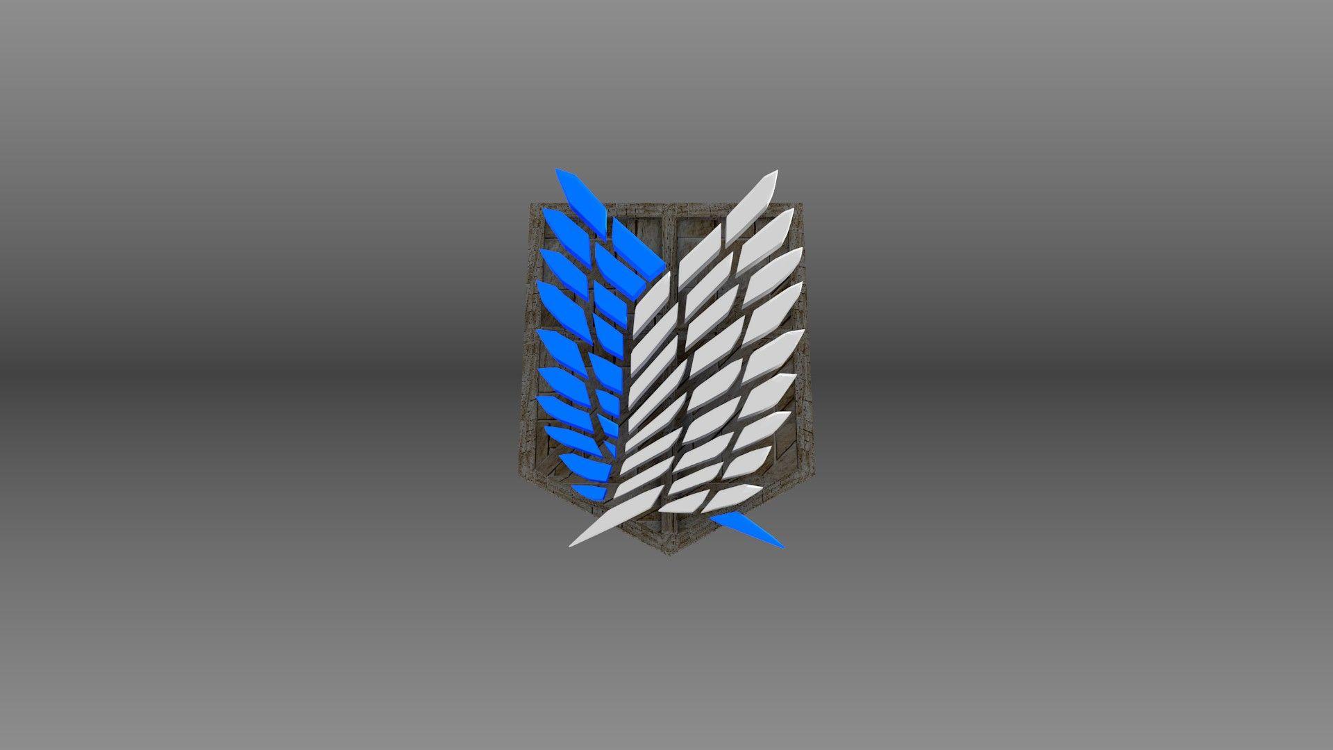 1920x1080 Attack Of Titan Scouting Legion Wings Of Freedom With Gray Background HD Anime Wallpaper