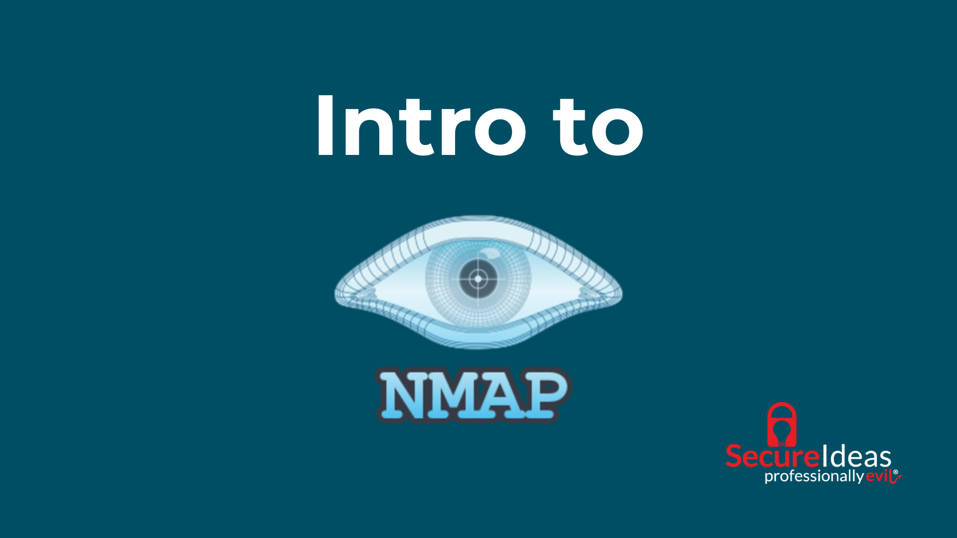 1920x1080 Intro to NMAP. Secure Ideas Blog