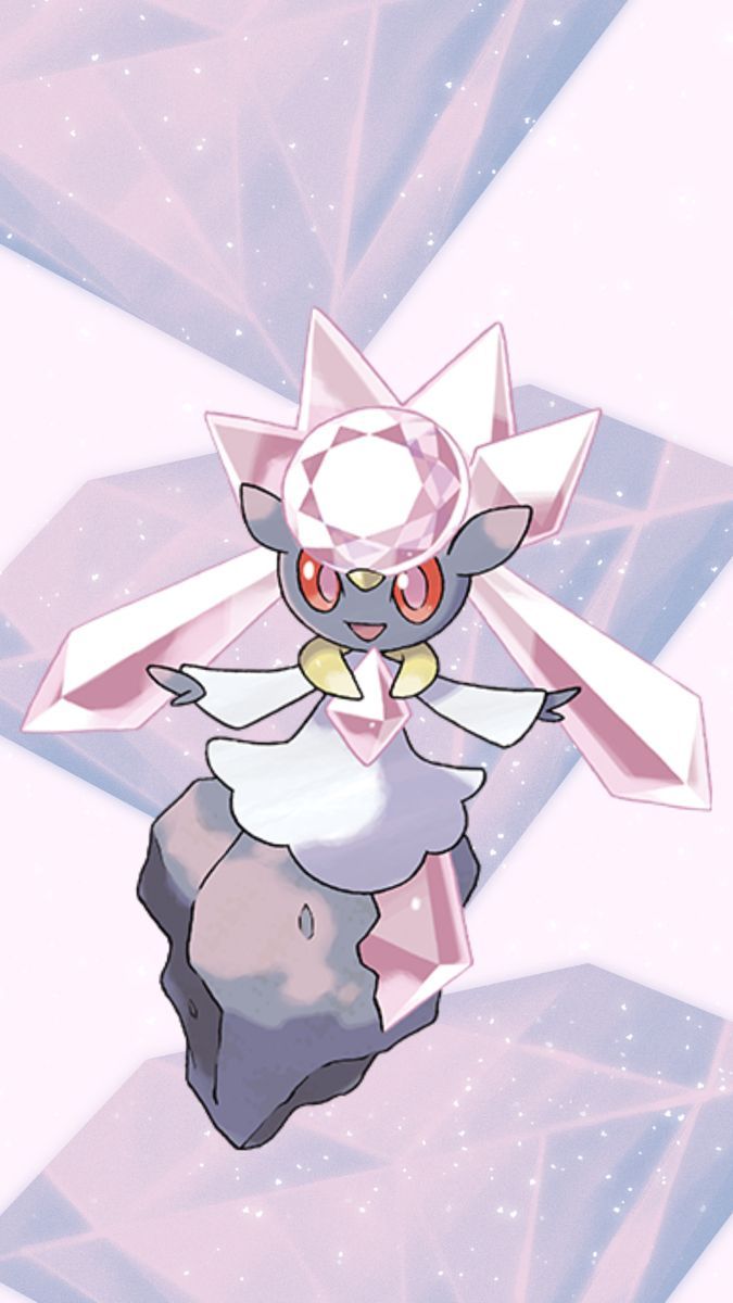 675x1200 Pokémon Diancie Wallpaper