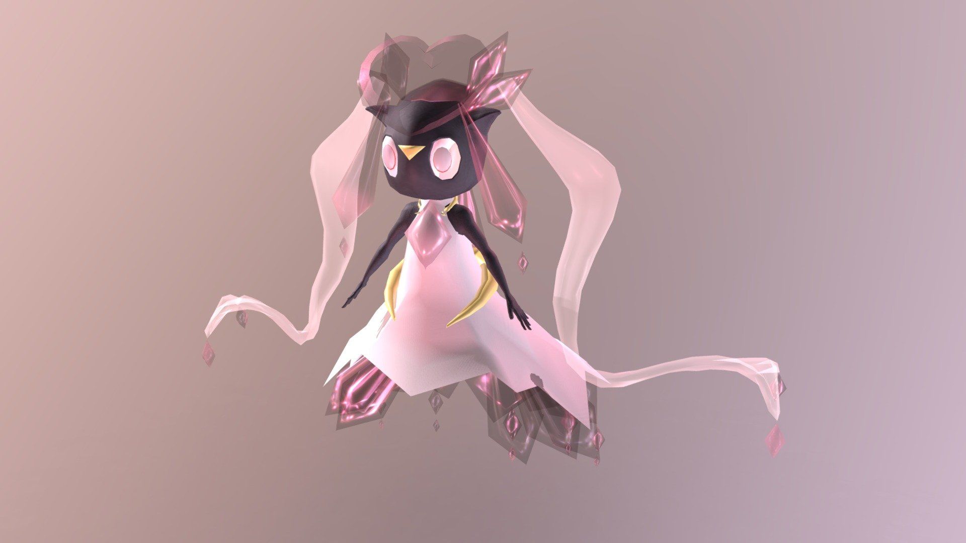 1920x1080 Mega Diancie Free 3D model by Meztli Yue [c683125]