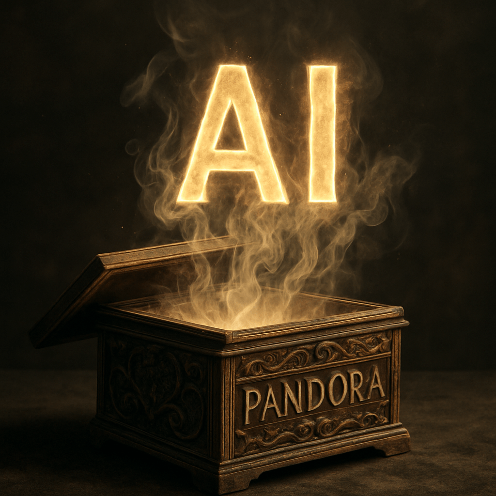 1024x1024 The AI's Pandora's Box Wave of Corporate Data Exfiltration. Carlos J. Barroso