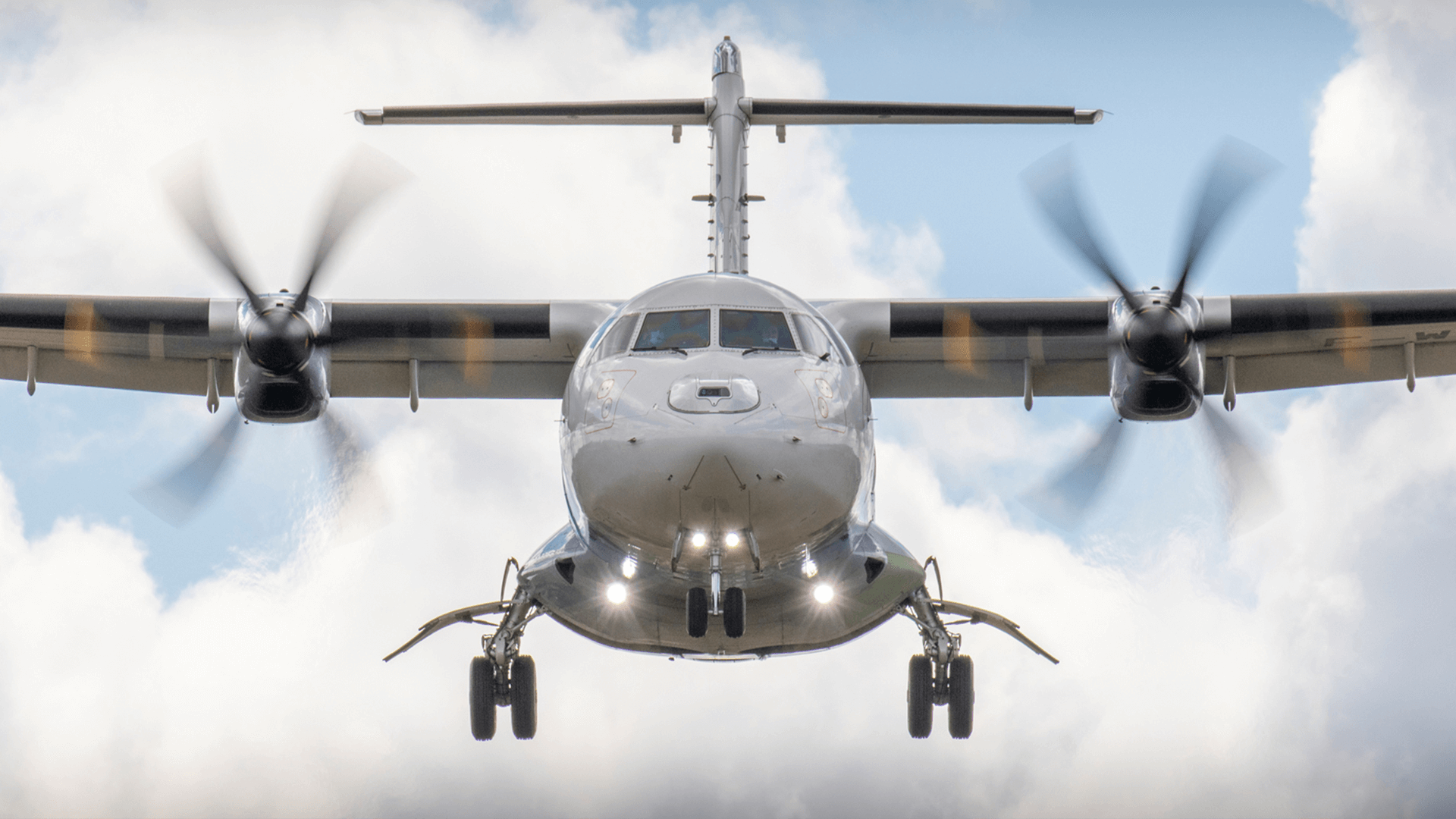 1920x1080 Commercial Aircraft. ATR72. Liebherr Aerospace & Transportation SAS