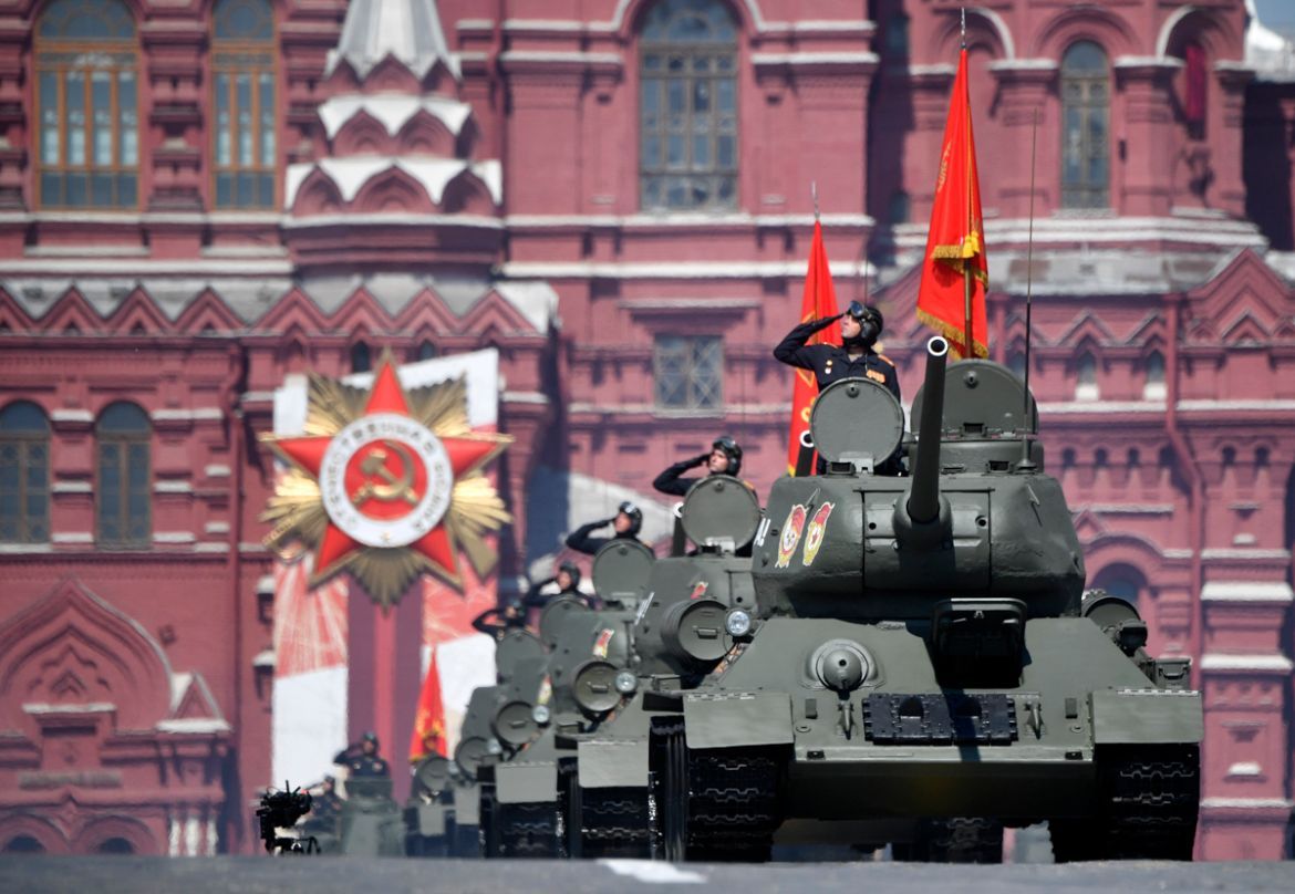 1170x808 In Picture: Russia shows off military might at grand WWII parade