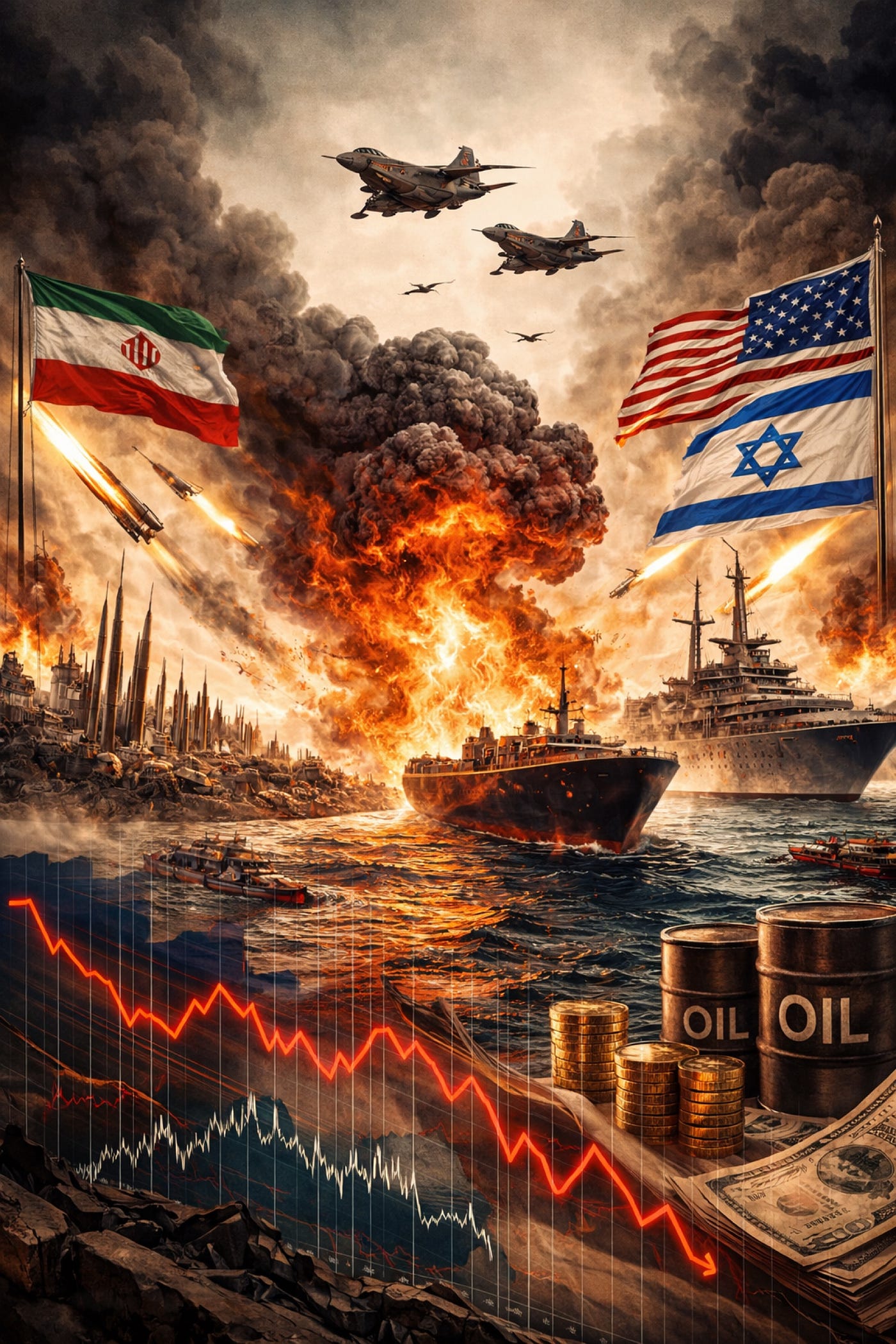 1400x2100 War Between Iran, Israel and the United States Threatens Oil, Markets and the Global Economy. by The Capital Review