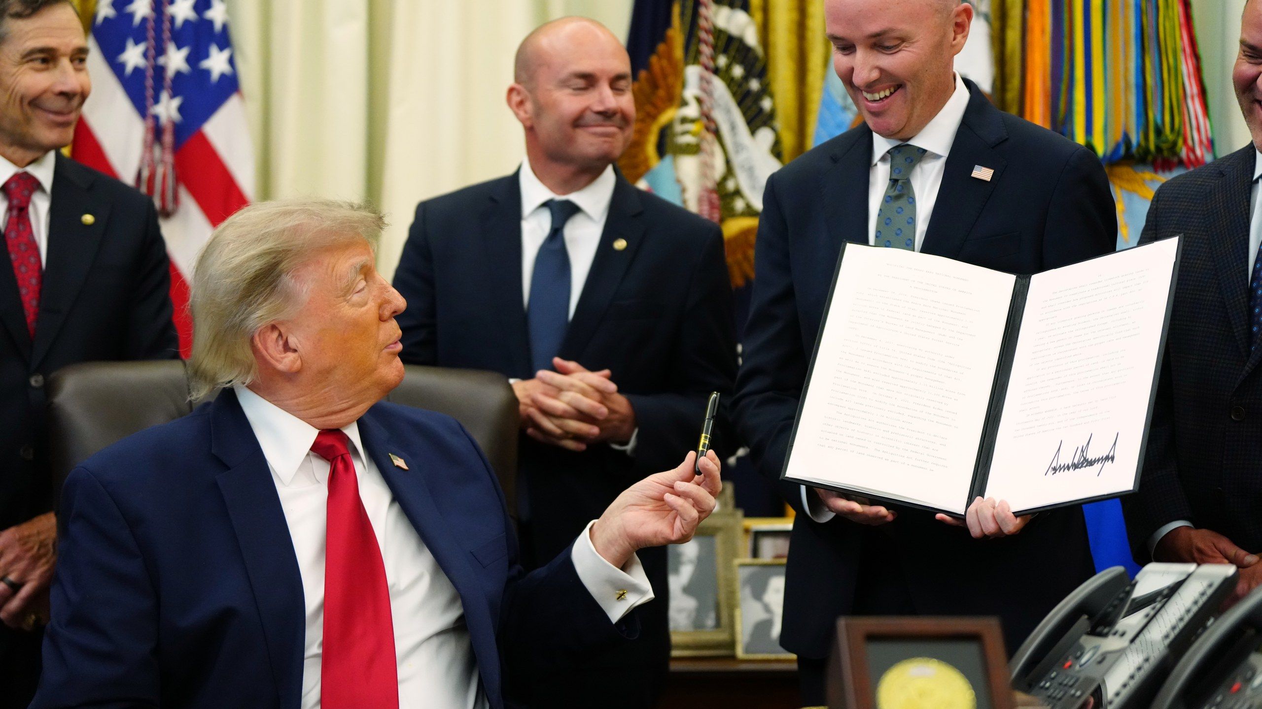 2560x1440 Trump Reduces Size Of 2 National Monuments In Utah As Republicans Reshape Land Management. WJHL. Tri Cities News & Weather