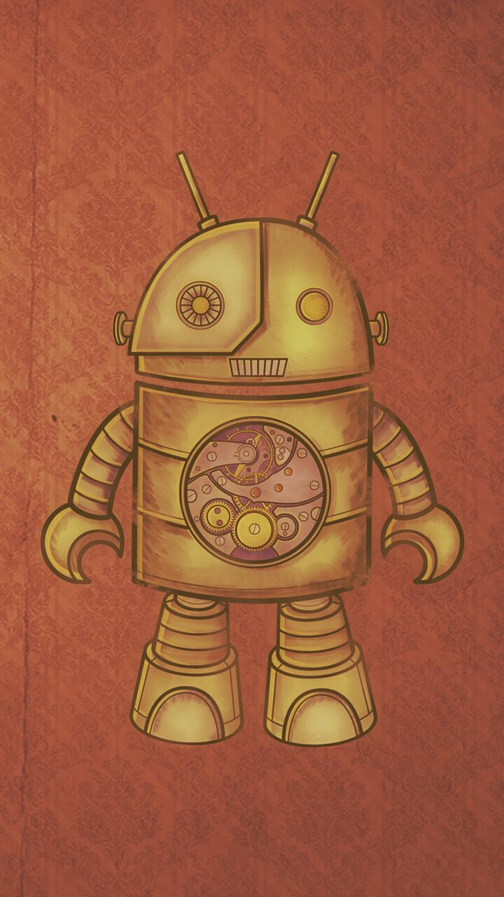 720x1280 Bugdroid Wallpaper 11 opções para personalizar