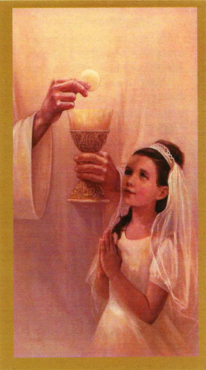 720x1290 Communion Prayer for Girls 2 First Communion Laminated Prayer Cards of 35
