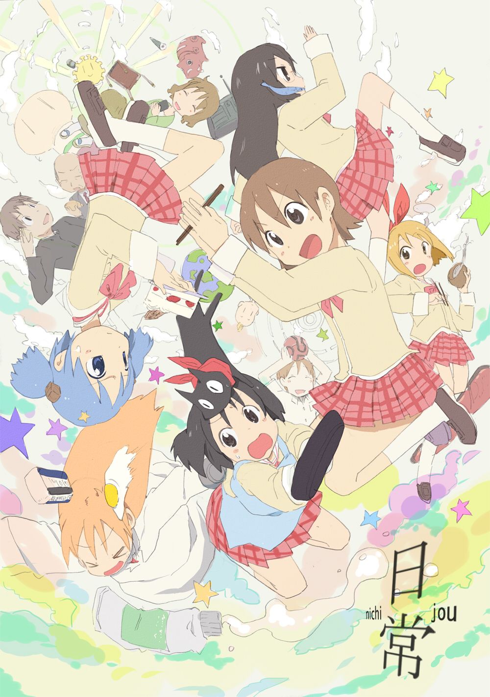 1000x1421 Nichijou Phone Wallpaper
