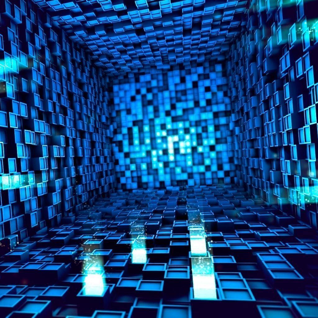 1024x1024 iPad Wallpaper 3D