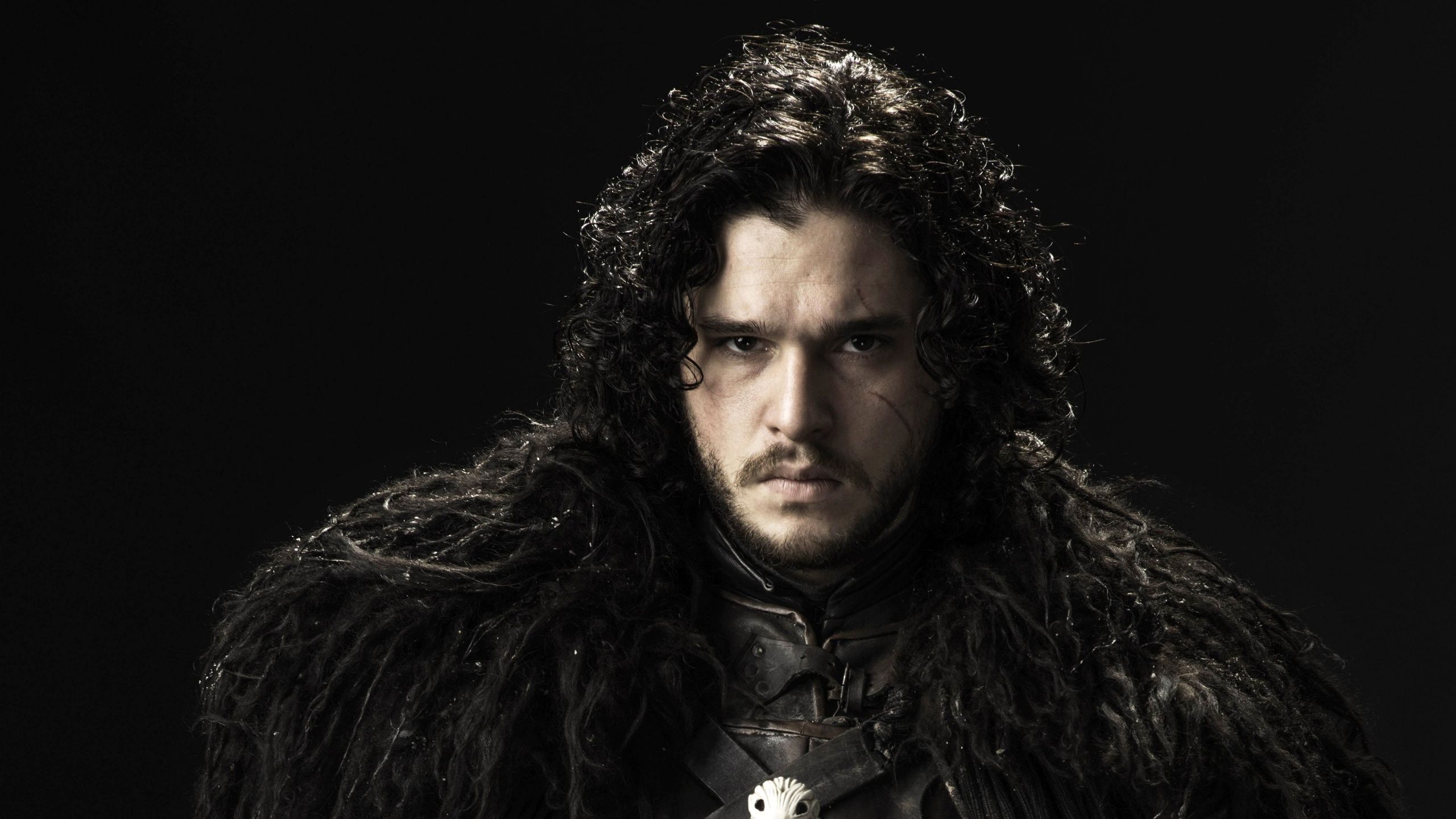 2560x1440 Jon Snow Wallpaper 4K, Kit Harington, Game of Thrones