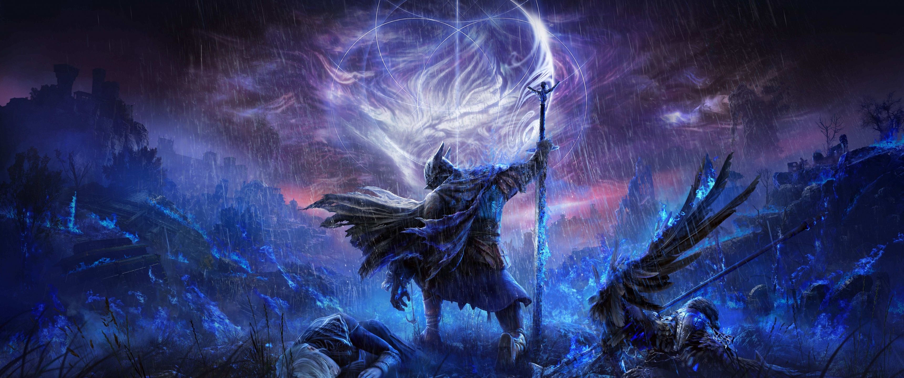 3440x1440 Elden Ring Nightreign Wallpaper 4K, 8K, Key Art, 2025 Games