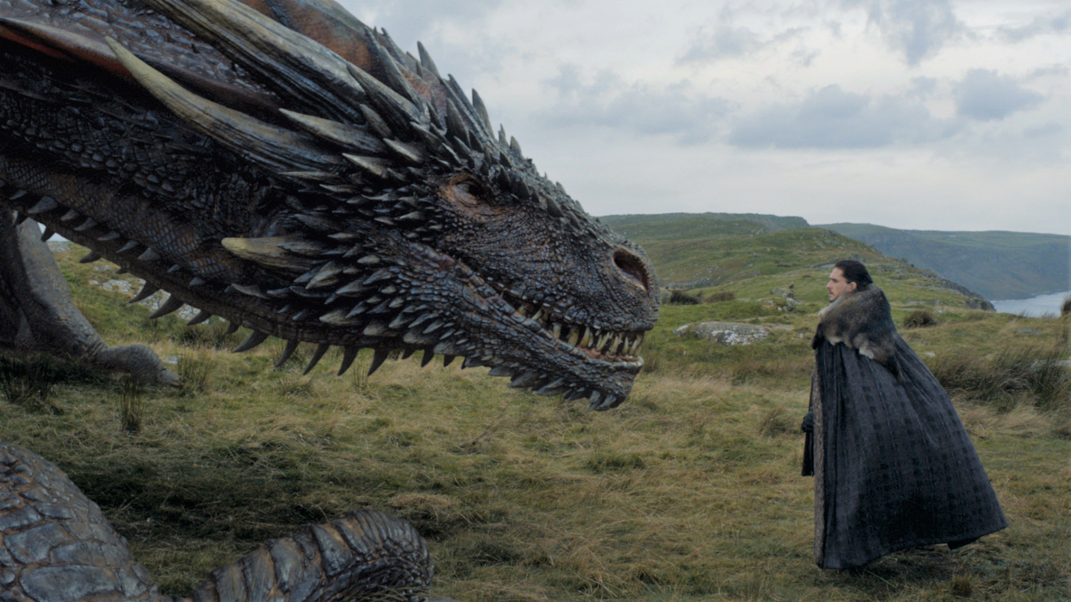3733x2100 Drogon (Game Of Thrones) Phone Wallpaper: Free 4K & HD Downloads