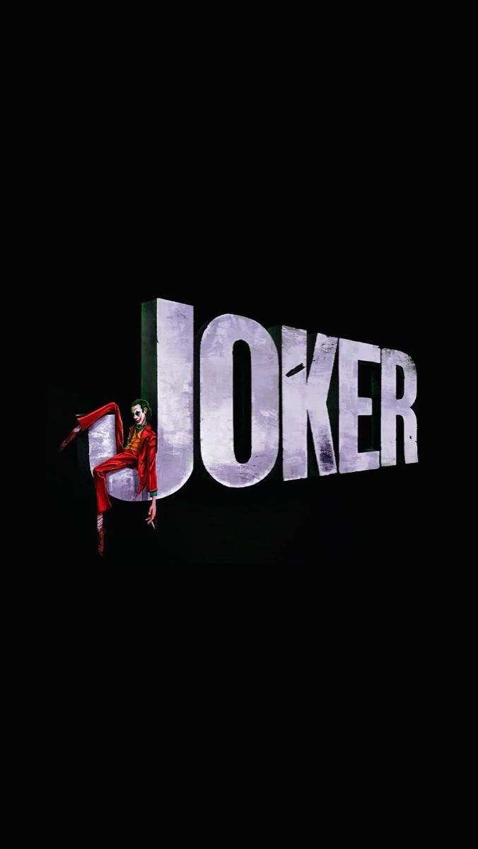 676x1200 Joker Logo on Black Background. Joker text png, Batman logo with joker, Jocker font