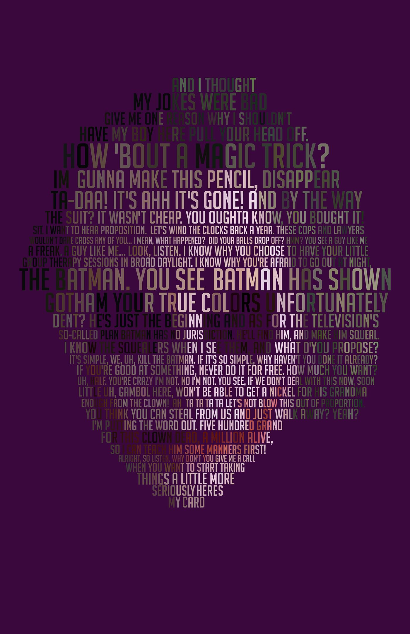 1400x2164 Joker (2). Image - Behance