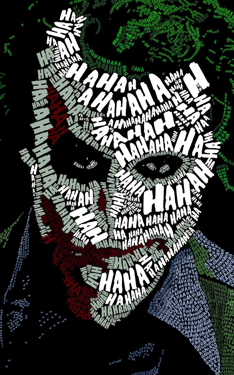 800x1280 Joker Typography Nexus Samsung Galaxy Tab Note Android Tablets , HD 4k Wallpaper, Image, Background, Photos and Picture