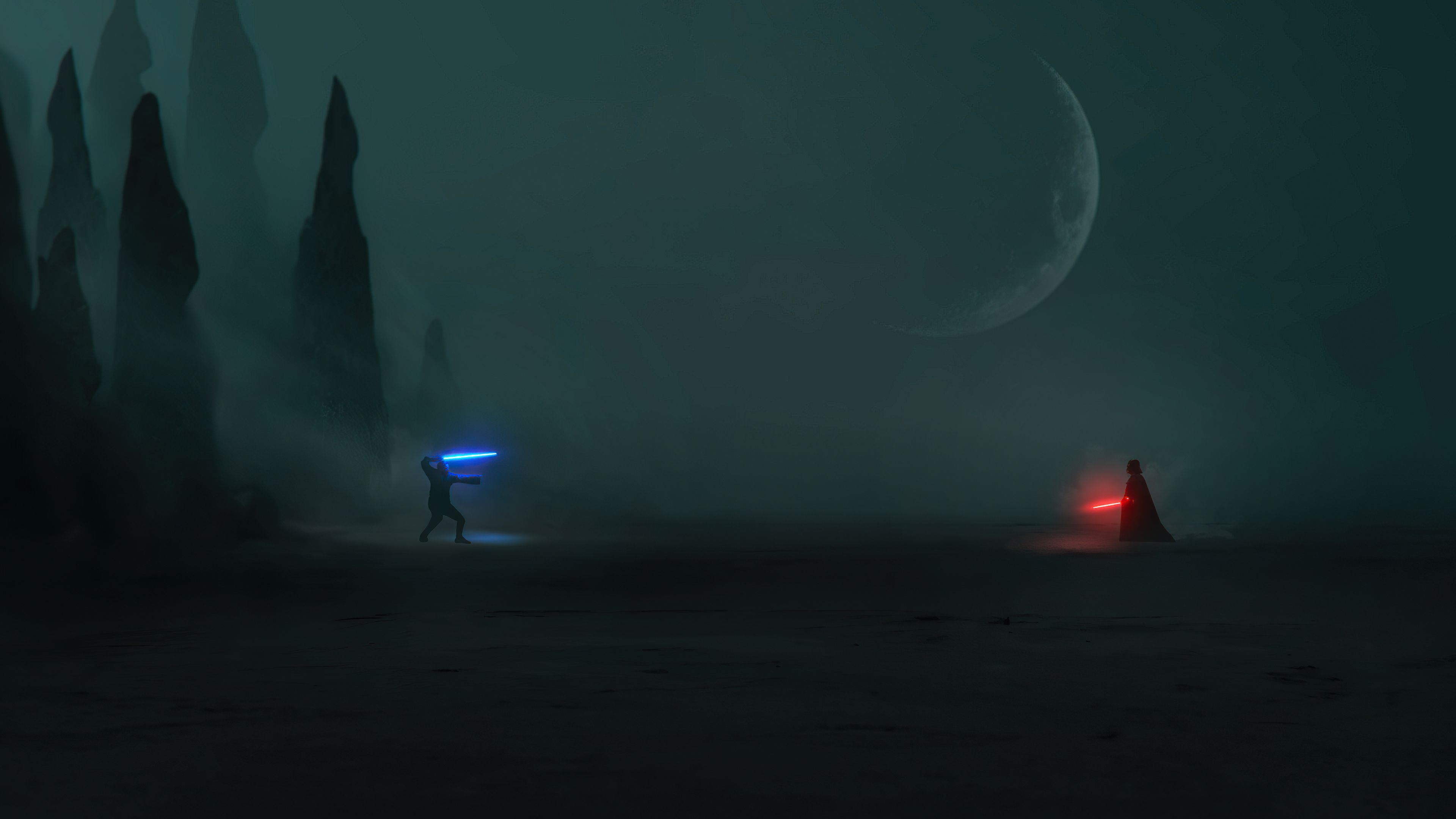 3840x2161 Obi Wan Kenobi Vs Darth Vader Wallpaper, HD Tv Shows Wallpaper, 4k Wallpaper , Image, Background, Photos and Picture