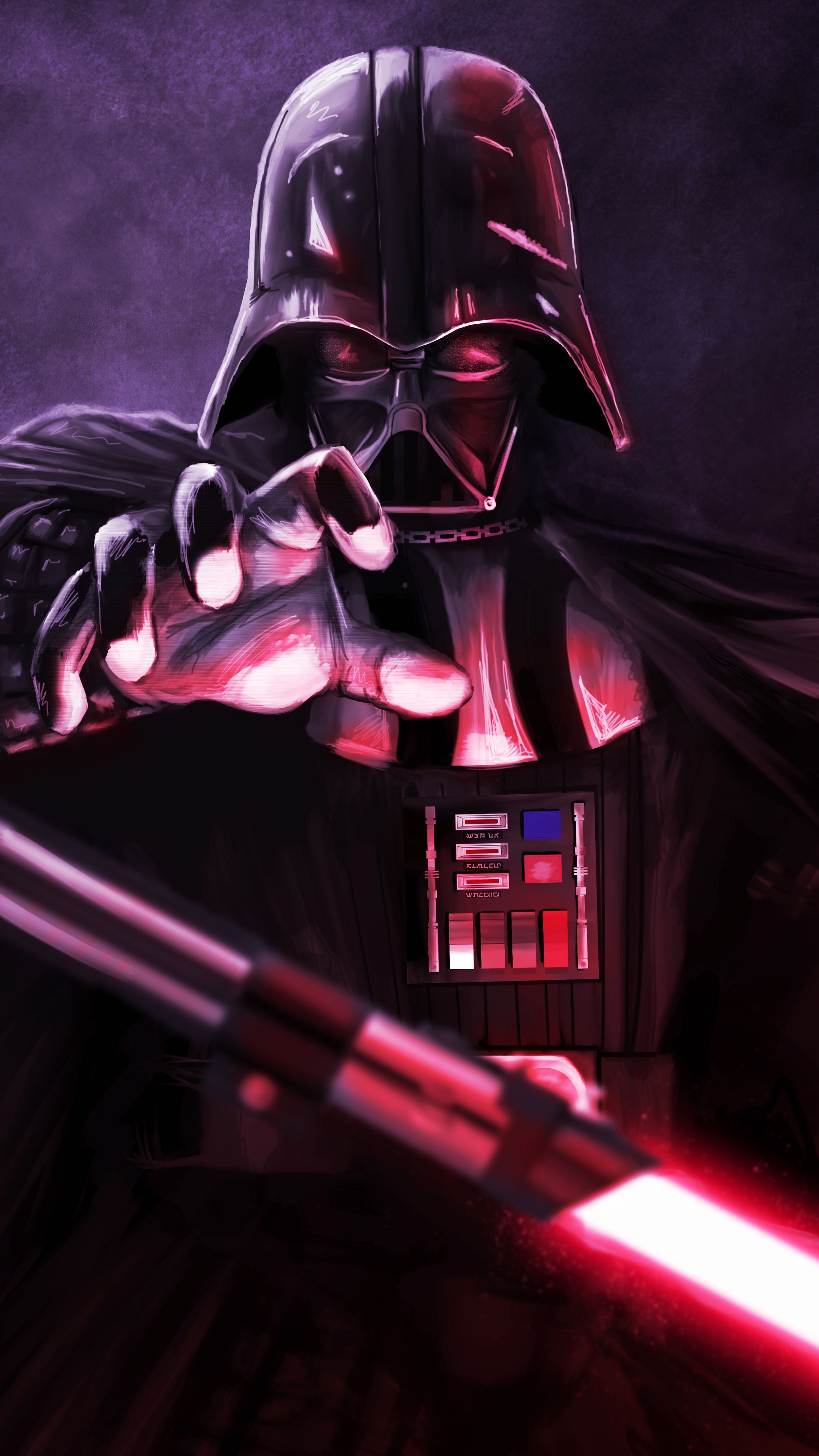 2160x3840 Wallpaper Darth Vader, Anakin Skywalker, Sheev Palpatine, Darth Maul, Obi Wan Kenobi, Background Free Image