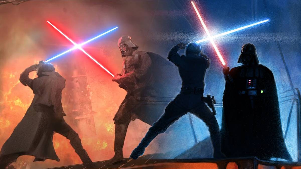 1200x675 Obi Wan Vs Vader Rematch Echoes Luke's Empire Strikes Back Duel