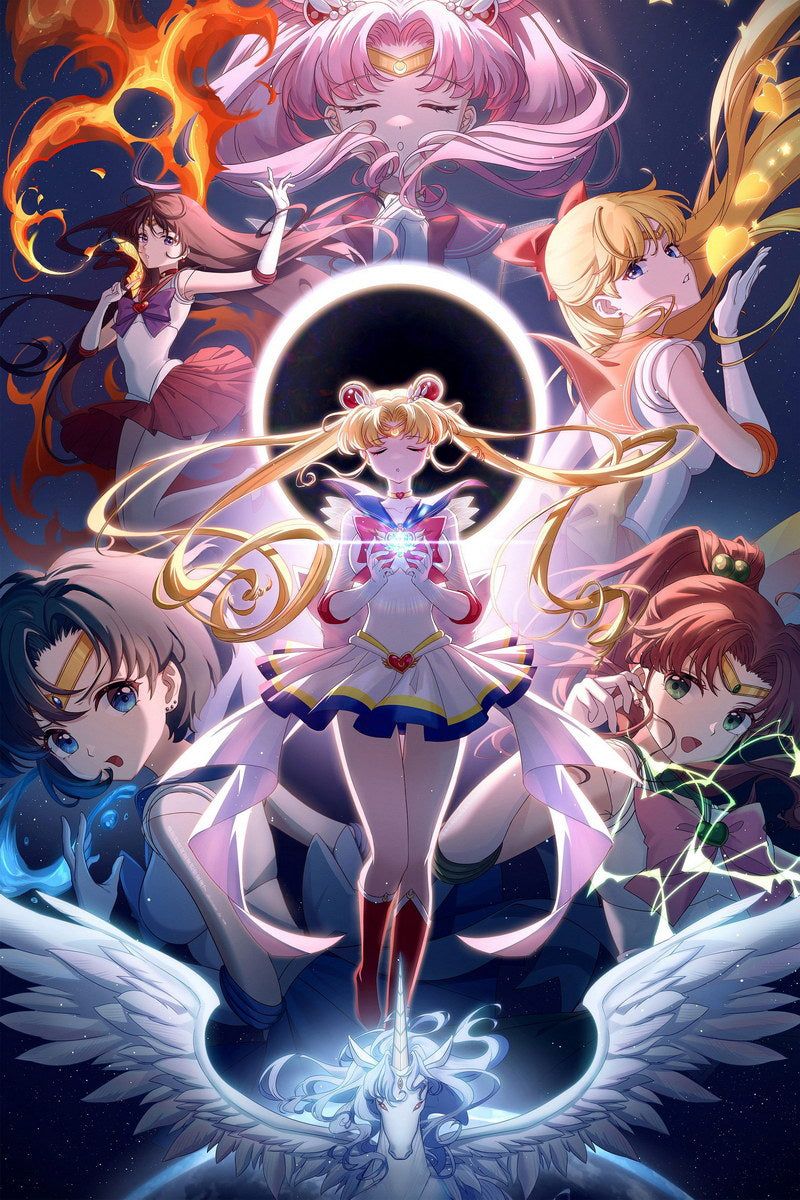 800x1200 Bishoujo Senshi Sailor Moon Usagi Ami Rei Makoto Minako Magical Girl F
