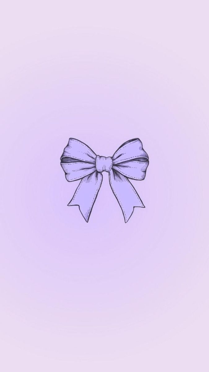 675x1200 bow aesthetic: purple bow