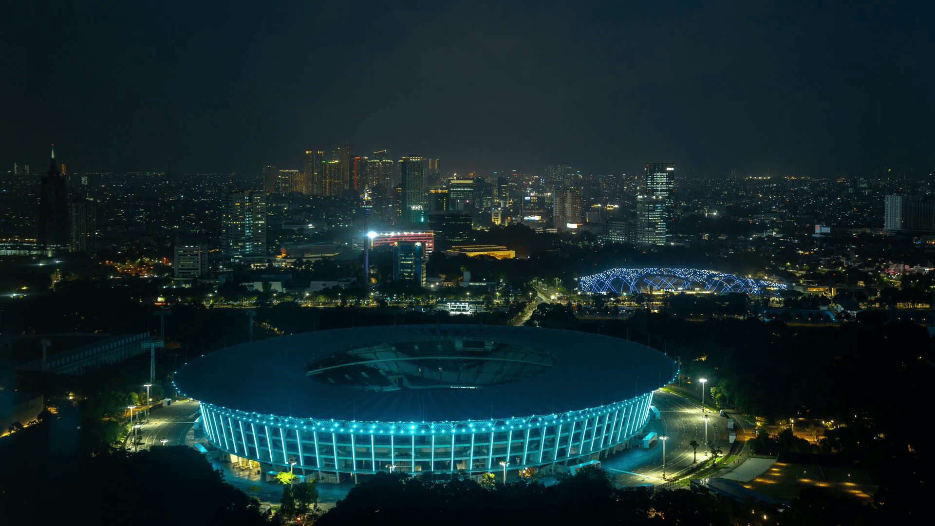 1920x1080 Gelora Bung Karno Stock Footage: Royalty Free Video Clips