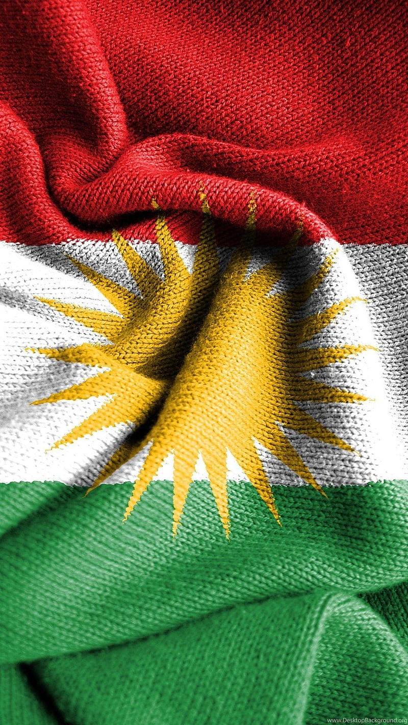 800x1422 Kurdistan Flagge, HD phone wallpaper