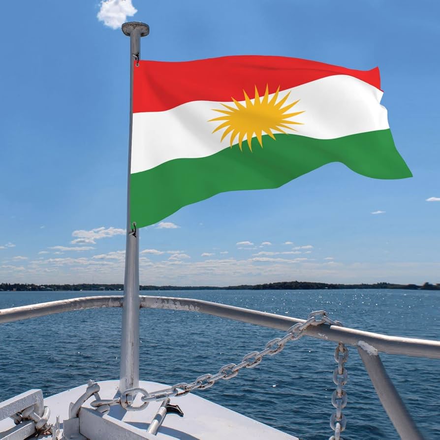 894x894 Amazon.com : Flag Of Kurdistan Flag 4x6 Ft Heavy duty Outdoor Decorative Banner Durable Patio Flags Large Size Yard Flag : Patio, Lawn & Garden