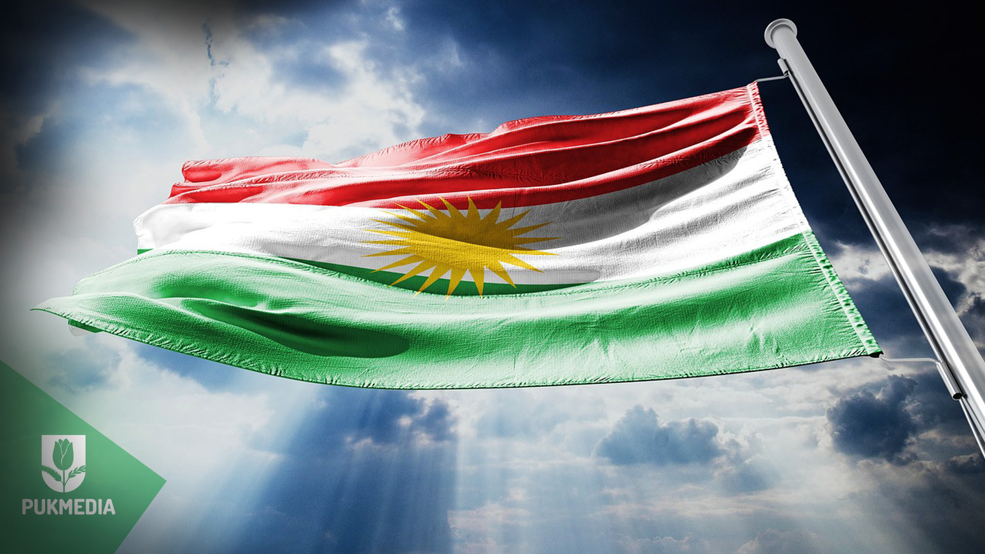 1920x1080 Kurdistan Flag Day: Honouring the Symbol of Kurdish Identity
