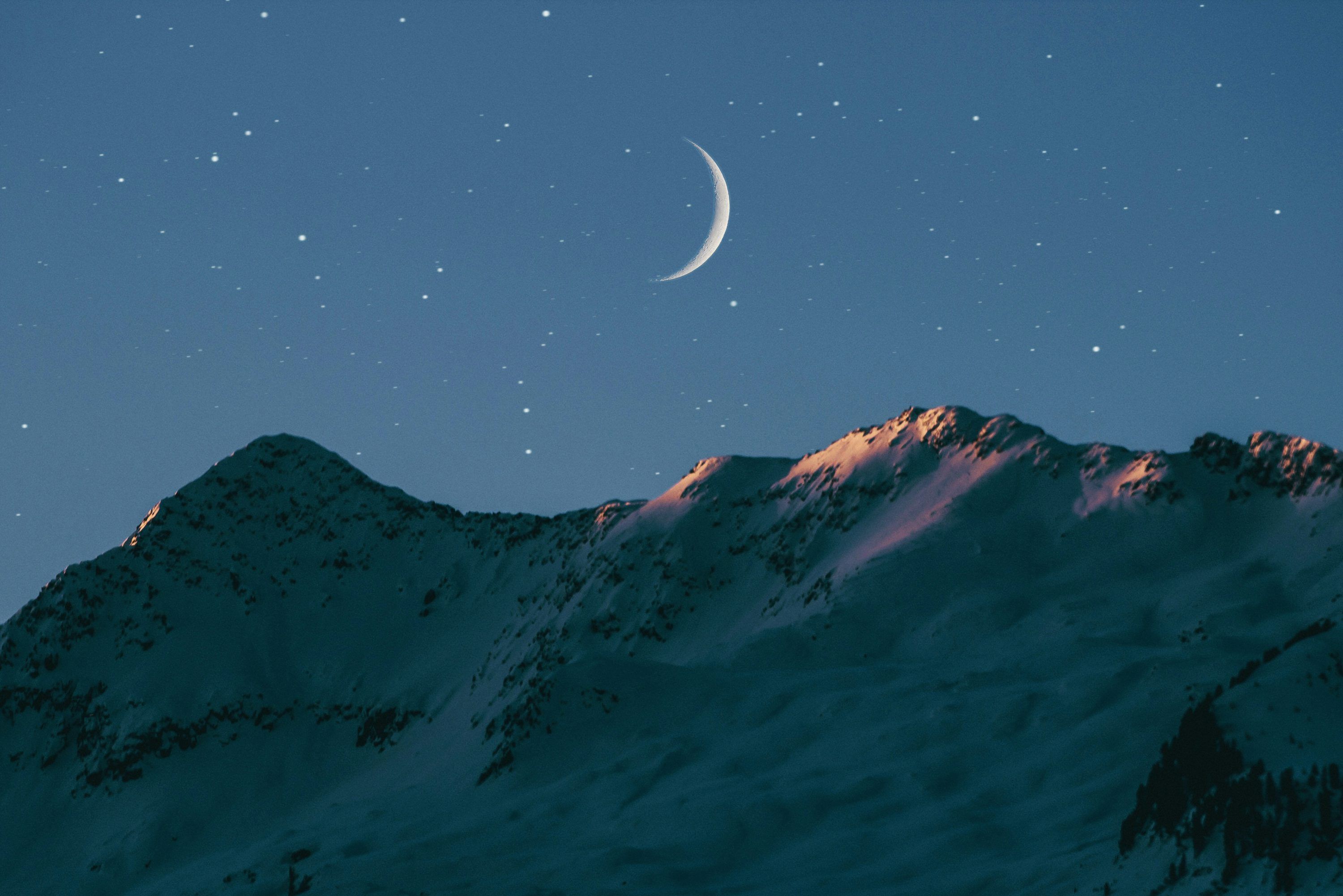3000x2002 Moon Landscape Picture. Download Free Image