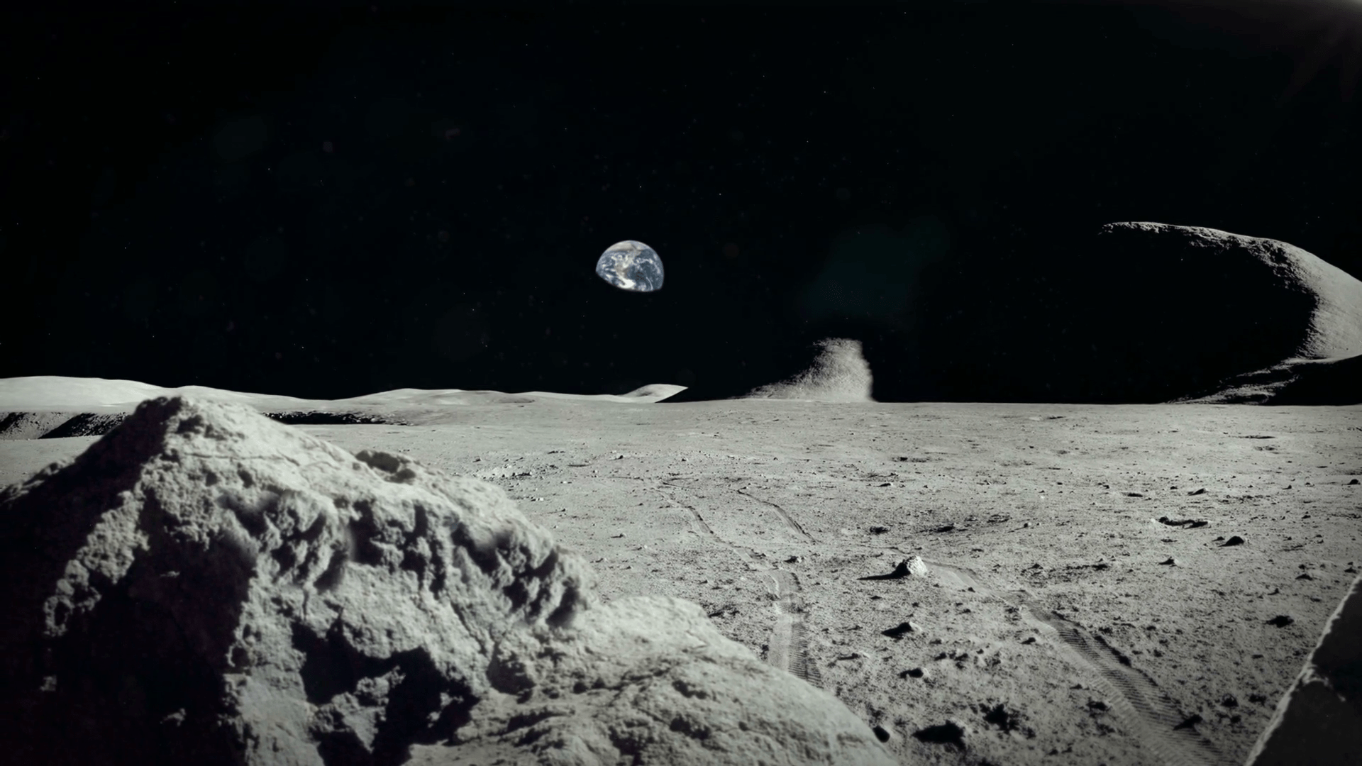 1920x1080 Lunar Landscape