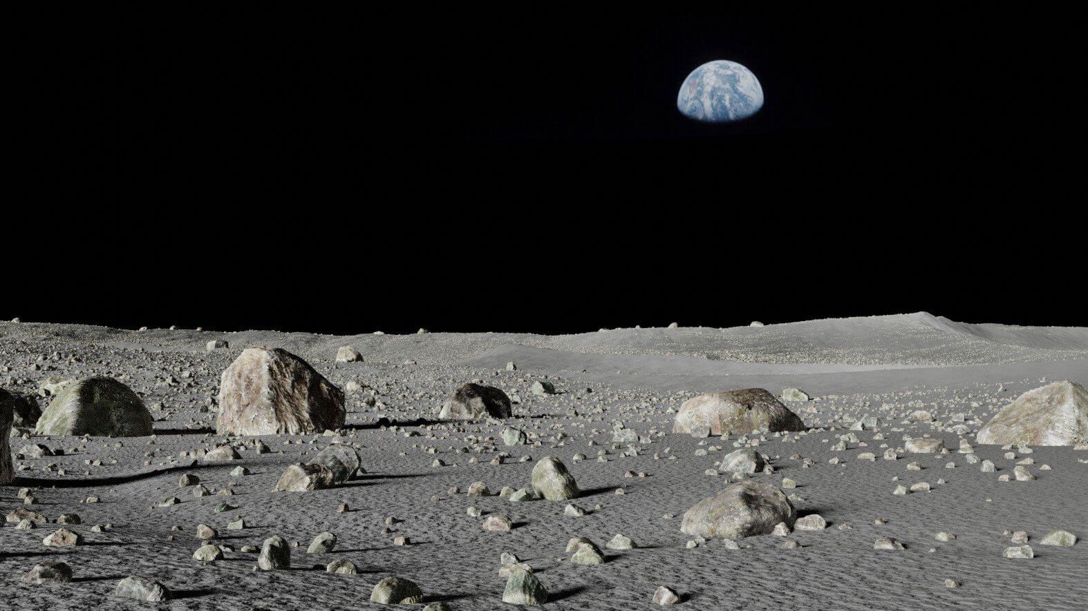 1574x885 Moon Lunar Landscape