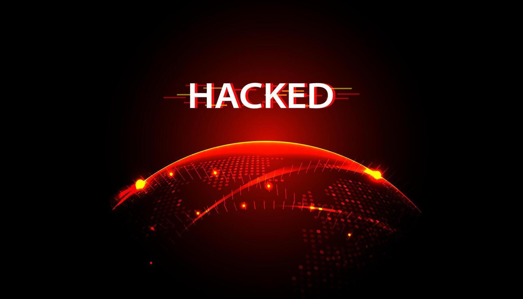 1715x980 Red globe showing hacked systems, interface, holograms, worldwide attacks, concept on modern technology background, futuristic